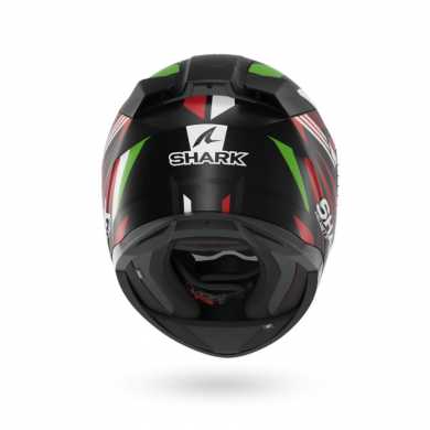 Helmet D-Skwal 3 First Lap Matt Black Red Green