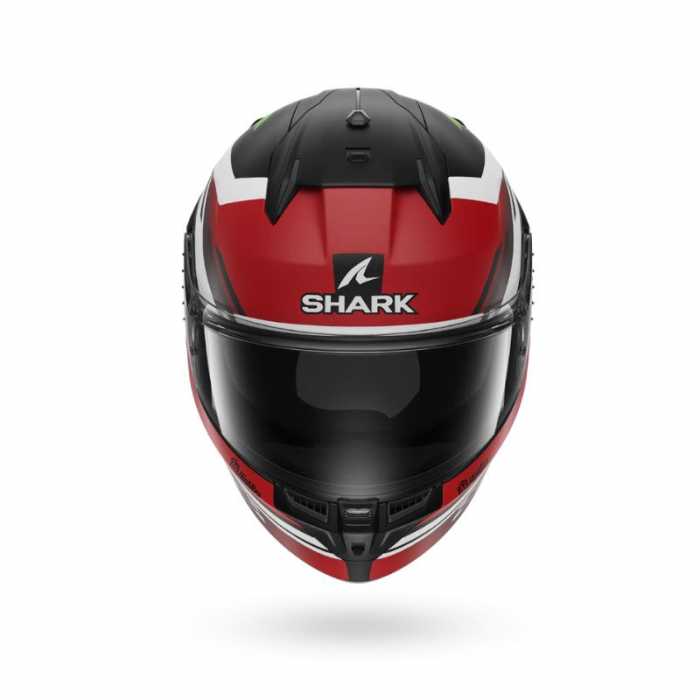 Helmet D-Skwal 3 First Lap Matt Black Red Green