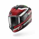 Casco D-Skwal 3 First Lap Nero Rosso Verde Opaco