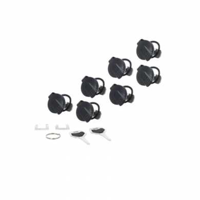 SW-Motech TRAX Lock Kit, 7 Locks, 2 Keys