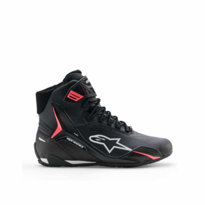 Alpinestars Shoes Stella Faster 4 DryStar Black Fuxia