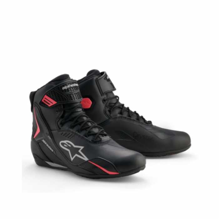 Alpinestars Shoes Stella Faster 4 DryStar Black Fuxia
