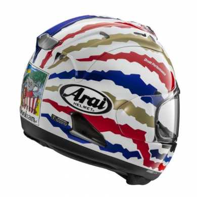 Casco Arai RX-7 V Evo Doohan Jubilee Restyle Replica