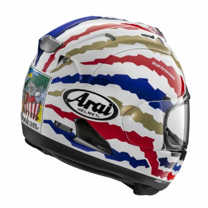 Helmet Arai RX-7 V Evo Doohan Jubilee Restyle Replica
