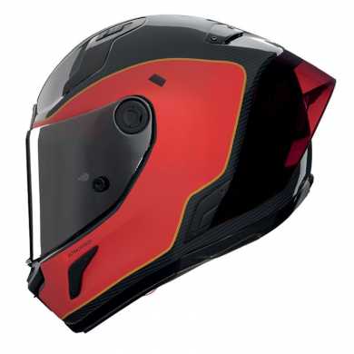 Helmet X-804 RS Ultra Carbon Asso di Picche Carbon Red
