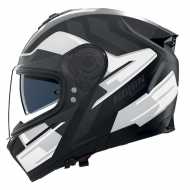 Helmet N80-8 Classico N-Com Trittico Matt Black White Anthracite