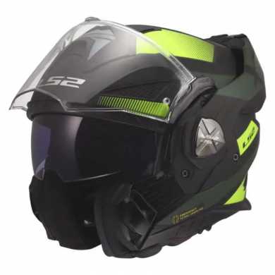 Helmet FF901 Advant X Nova Matt Black Yellow Green