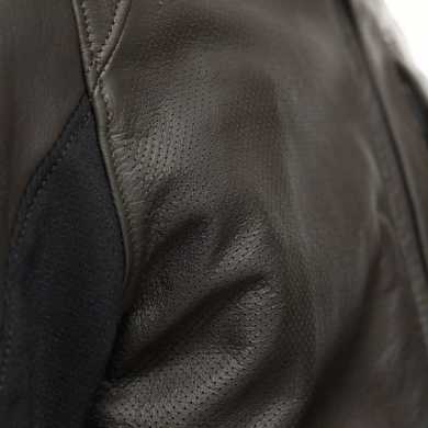 Jacket Istrice Perf. Leather Brown