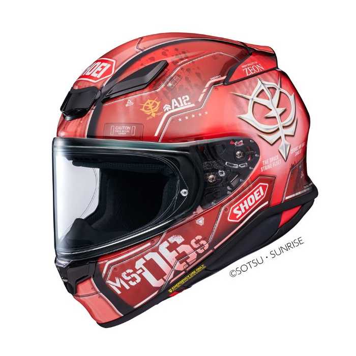 Helmet Nxr 2 Chars Zaku II TC1 Red