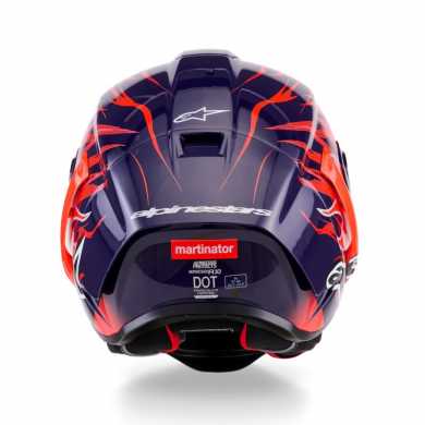 Helmet Supertech R10 Flyte Purple Orange