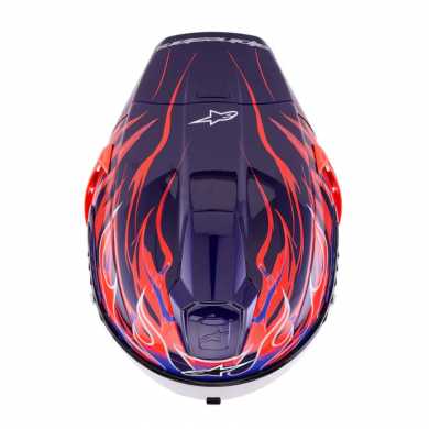 Casco Supertech R10 Flyte Viola Arancio