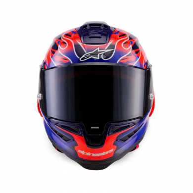 Casco Supertech R10 Flyte Viola Arancio