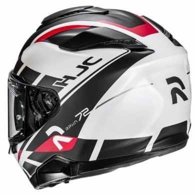 Casco RPHA 72 Value MC1SF Bianco Opaco Rosso Nero