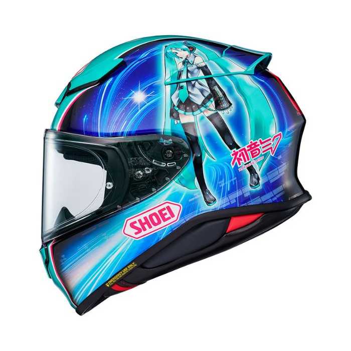 Helmet Nxr 2 Hatsune Miku TC4  Teal
