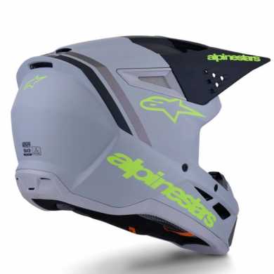 Helmet SM3 Radium ECE06 Matt Grey Yellow