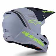 Helmet SM3 Radium ECE06 Matt Grey Yellow