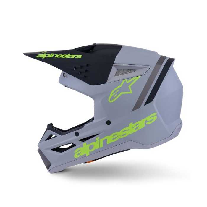 Helmet SM3 Radium ECE06 Matt Grey Yellow