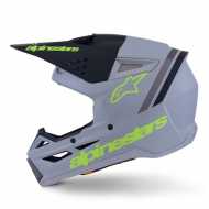 Helmet SM3 Radium ECE06 Matt Grey Yellow