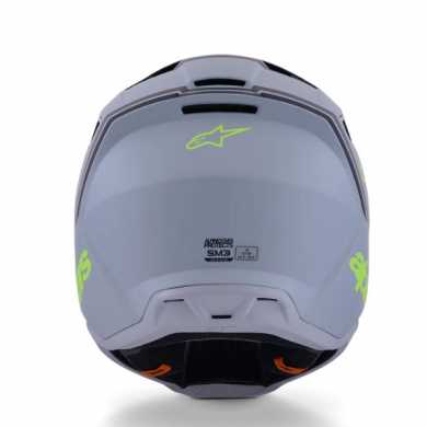 Helmet SM3 Radium ECE06 Matt Grey Yellow