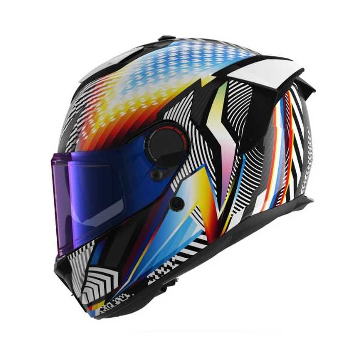 Casco Spartan GT  Pro Carbon Sthyr Carbonio Bianco