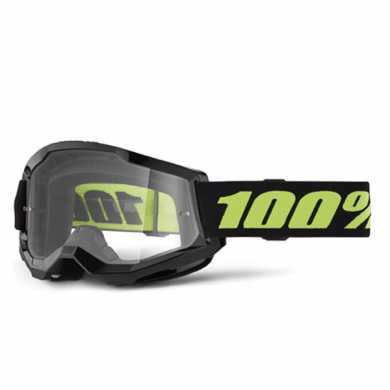 Goggle Strata 2 Solar Eclipse Black Yellow Lens Clear
