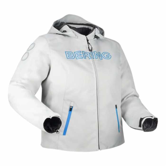Jacket Warwick Lady Queen Size Gray Light Blue