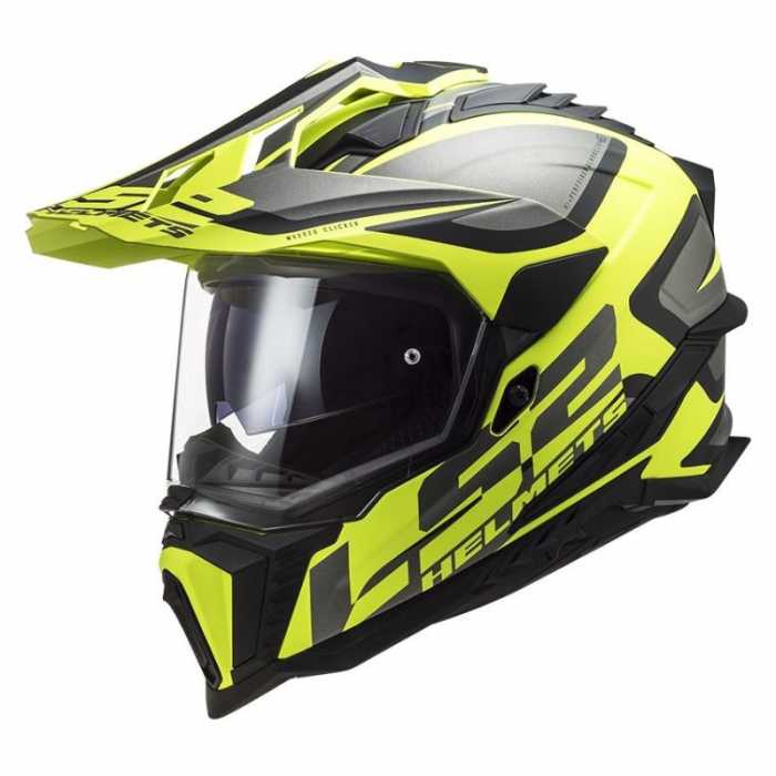 Casco MX701 Explorer Alter 06 Nero Giallo