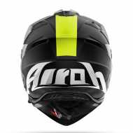 Casco Airoh Bandit Tune Nero Opaco Giallo