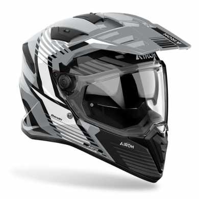 Airoh Helmet Bandit Spicy Grey White