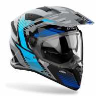 Casco Airoh Bandit Spicy Grigio Blu