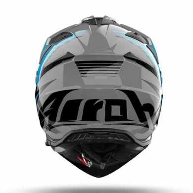 Airoh Helmet Bandit Spicy Grey Blue