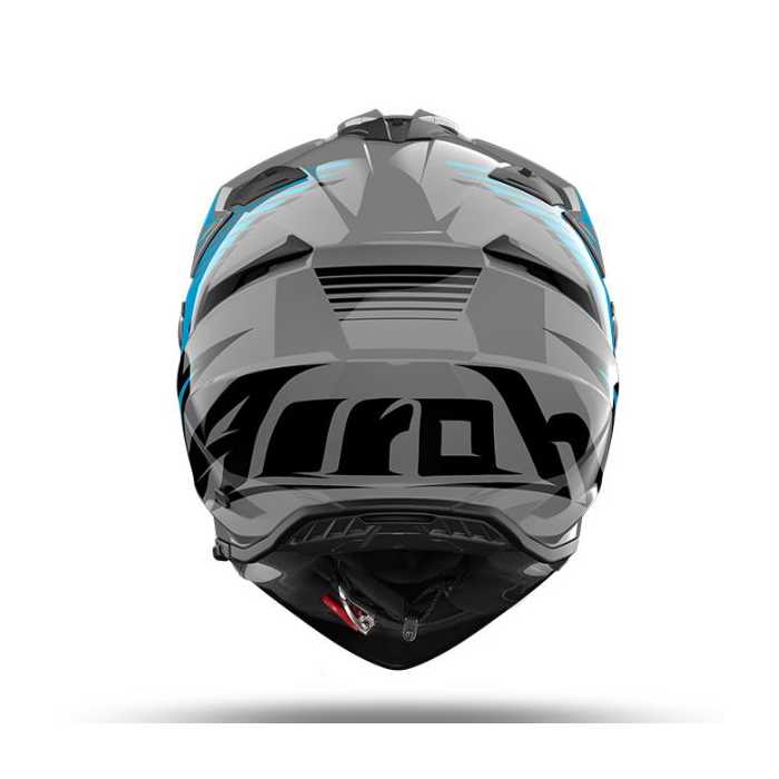 Casco Airoh Bandit Spicy Grigio Blu