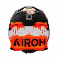 Casco Twist 3 Dirt Matt Nero Opaco Arancio