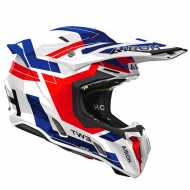 Helmet Twist 3 Dynasty White Blue Red