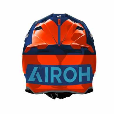 Helmet Twist 3 Fancy Matt Orange Blue