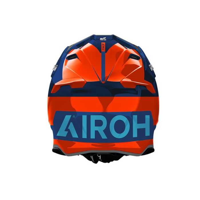 Helmet Twist 3 Fancy Matt Orange Blue