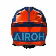 Casco Twist 3 Fancy Arancio Blu Opaco