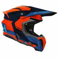 Casco Twist 3 Fancy Arancio Blu Opaco