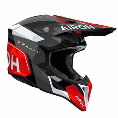 Helmet Wraaap 06 Conquer Grey Red