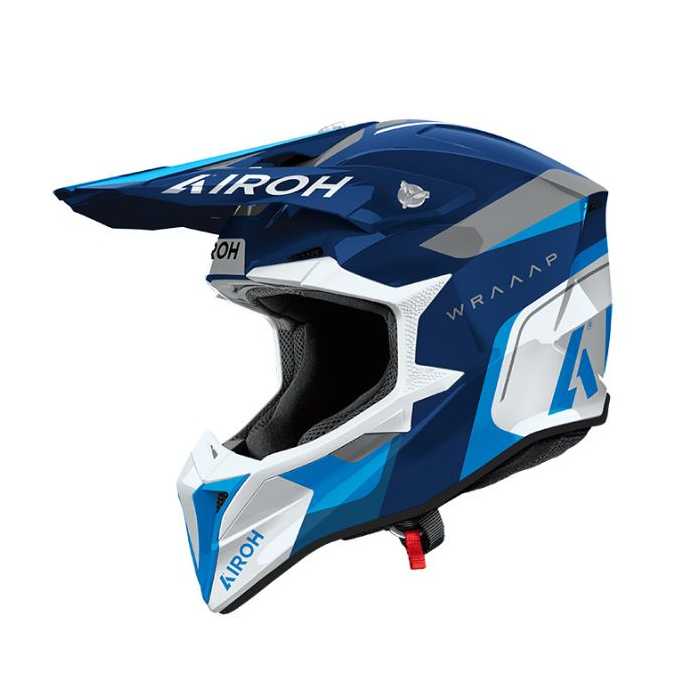 Helmet Wraaap 06 Conquer Blue White
