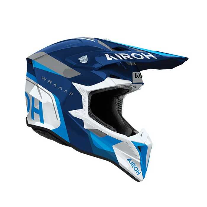 Helmet Wraaap 06 Conquer Blue White