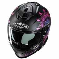 Casco I71 Niel MC28SF Nero Opaco Rosa