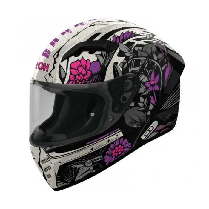 Helmet Connor Bloom Black Purple