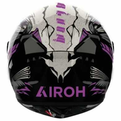 Casco Connor Bloom Nero viola