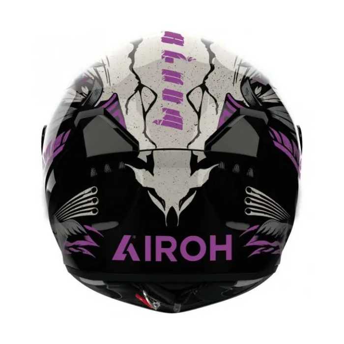 Casco Connor Bloom Nero viola