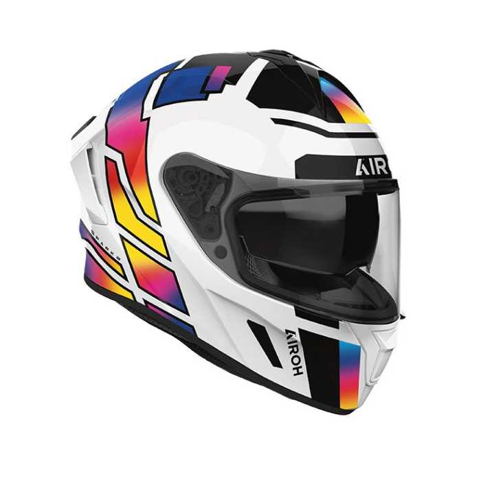 Airoh Helmet Spark 2 Lively Rainbow White Multicolor