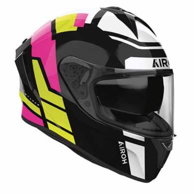 Airoh Helmet Spark 2 Lively Mint Black Yellow Purple