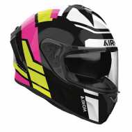 Airoh Helmet Spark 2 Lively Mint Black Yellow Purple