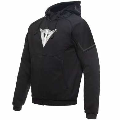 Jacket Daemon-X Safety Hoodie Full Zip Black White