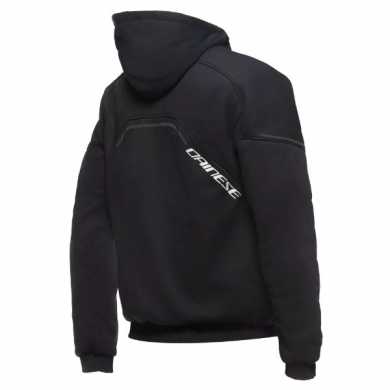Giubbotto Daemon-X Safety Hoodie Full Zip Nero Bianco